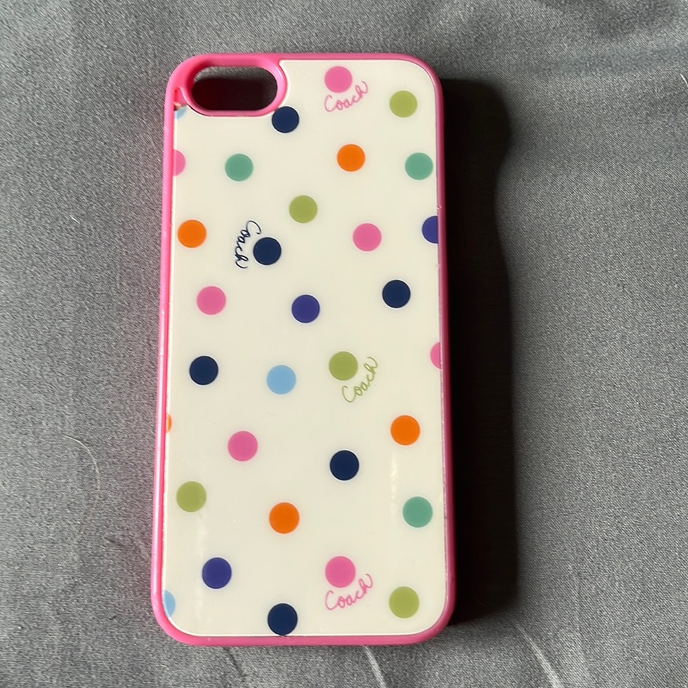iPhone 5 Coach Brand Phone Case